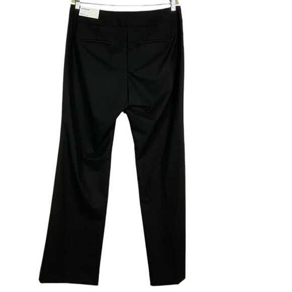 Ann Taylor Factory Mid-Rise Trouser Leg Full Length Pants, Size 12, Black, NWT - Picture 5 of 12